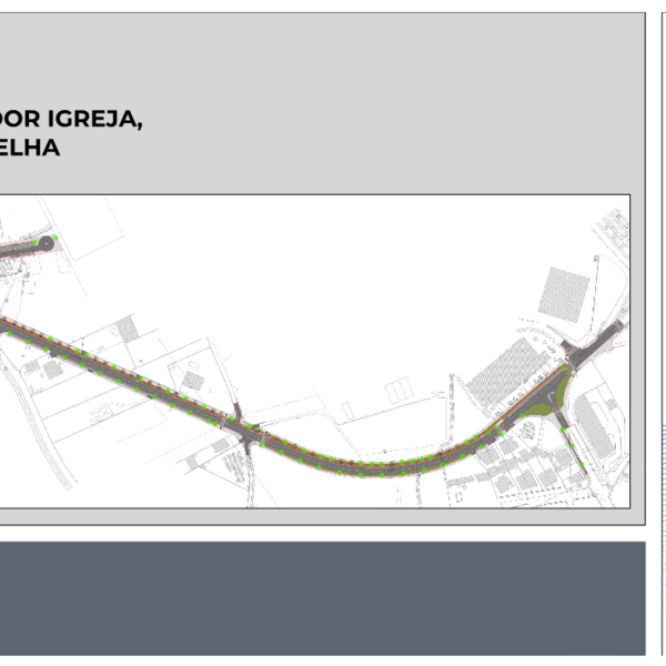 Requalificação da Via Lidador Igreja, freguesia de Vila Nova da Telha