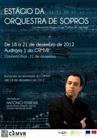 ANTÓNIO FERREIRA, maestro convidado da Orquestra de Sopros do CRMVR