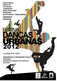 FESTIVAL DE DANÇAS URBANAS 2012 a 8 de julho