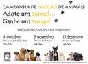 CAMPANHA DE ADOÇÃO DE ANIMAIS DE COMPANHIA