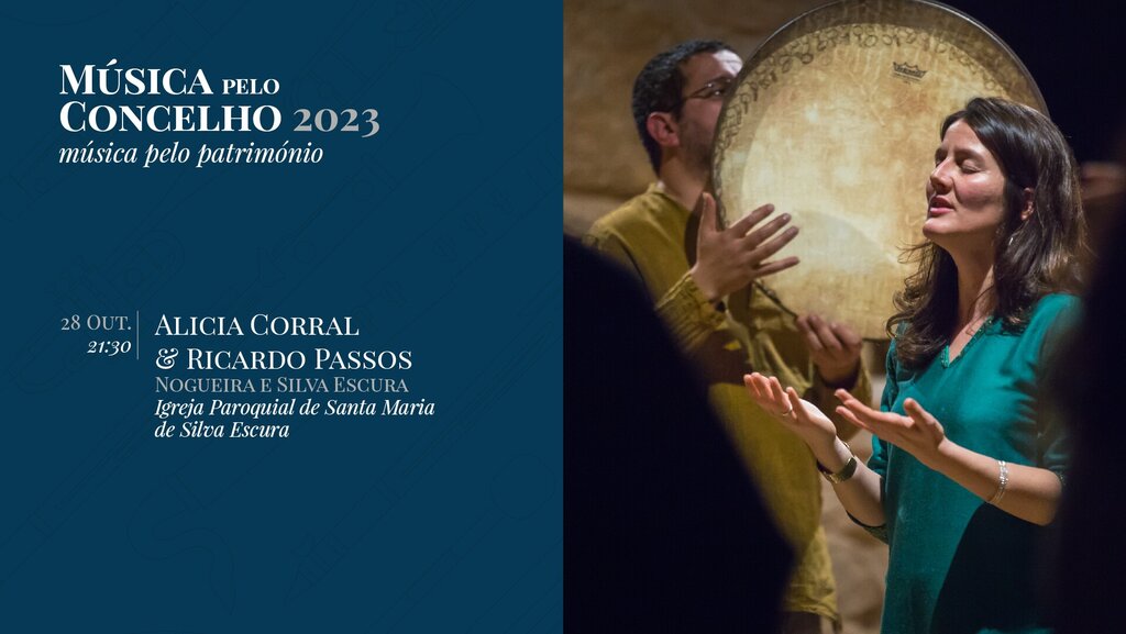 Música Pelo Concelho, Música Pelo Património 2023 I ALICIA CORRAL & RICARDO PASSOS