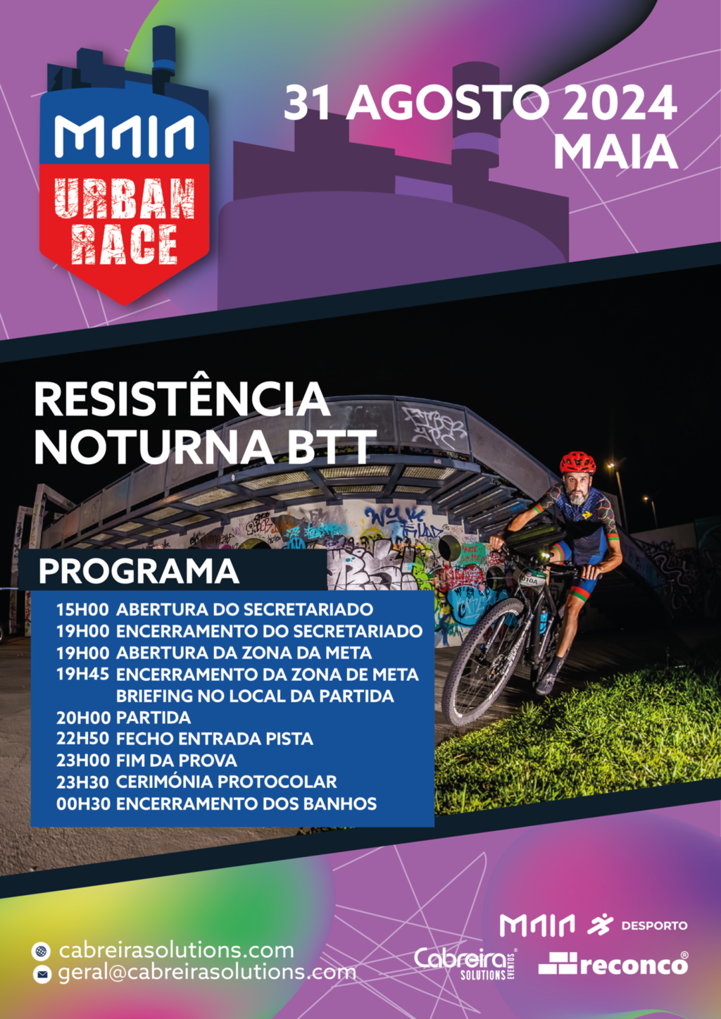 Maia Recebe o evento MAIA URBAN RACE by Reconco: Adrenalina e Desafios nas Ruas da Cidade