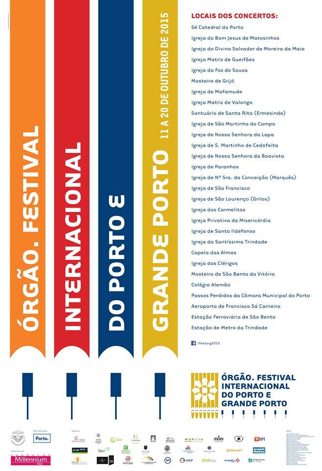 “Órgão. Festival internacional do Porto e Grande Porto”