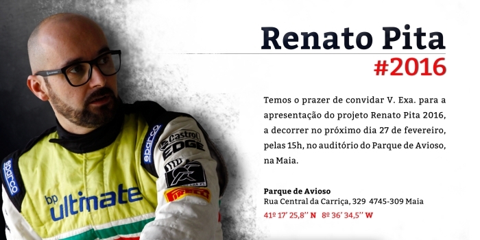 Apresentação de Projeto Desportivo para 2016 de Renato Pita