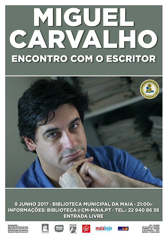 Encontro com o escritor Miguel Carvalho