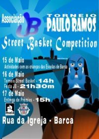 Inscrições abertas para a 3ª edição do Torneio Paulo Ramos - Street Basket Competition da  Assoc. JB