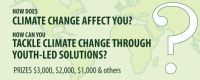 International Essay Competition 2009 sobre as alterações climáticas destinado a jovens dos 18 aos 25