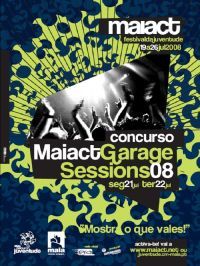 Abriram as candidaturas ao Concurso de Bandas de Garagem "maiact garage sessions"