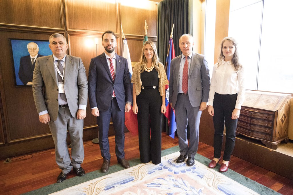 Visita de delegação da Federação Russa