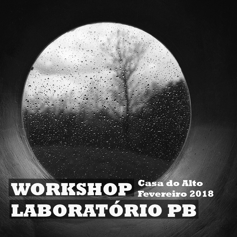 WORKSHOP DE LABORATÓRIO PRETO E BRANCO