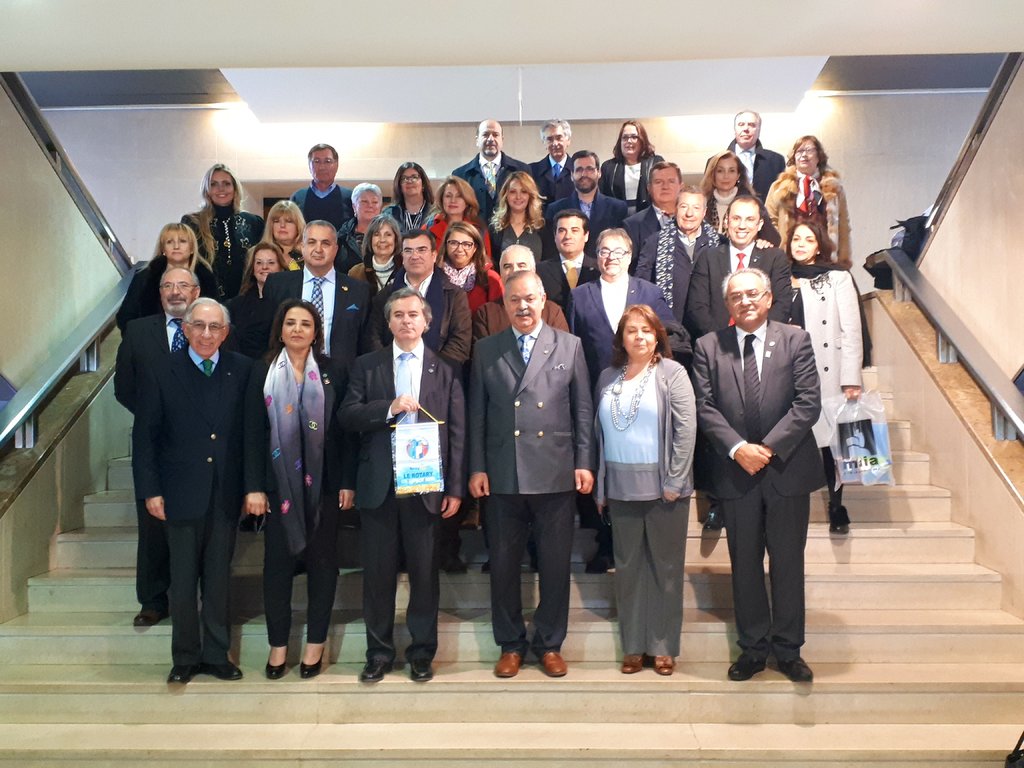 Receção a Comitiva da CIP Portugal/Marrocos de Rotary Internacional