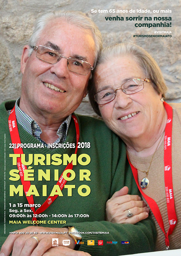 Turismo Sénior - inscrições abertas para a 22ª edição.