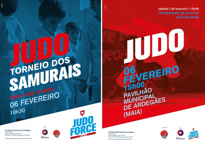 PROVAS DE JUDO - Torneio dos Samurais e Campeonato de Juniores da Zona Norte