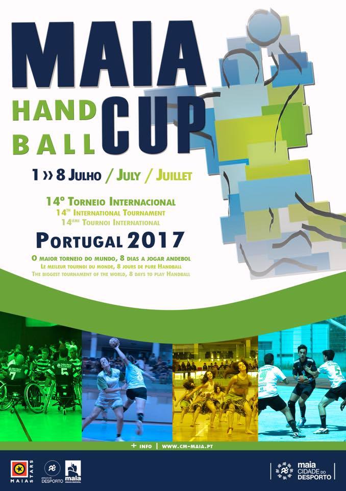 MAIA HANDBALL CUP 2017 – 14º Torneio Internacional
