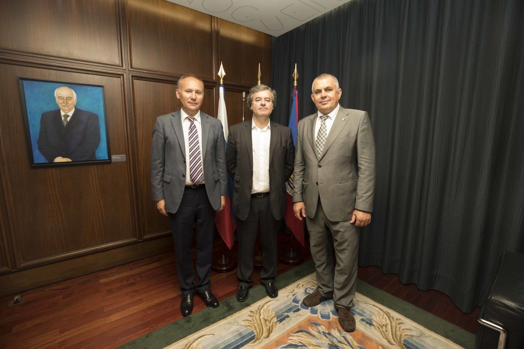 Visita de delegação da Embaixada da Federação da Rússia