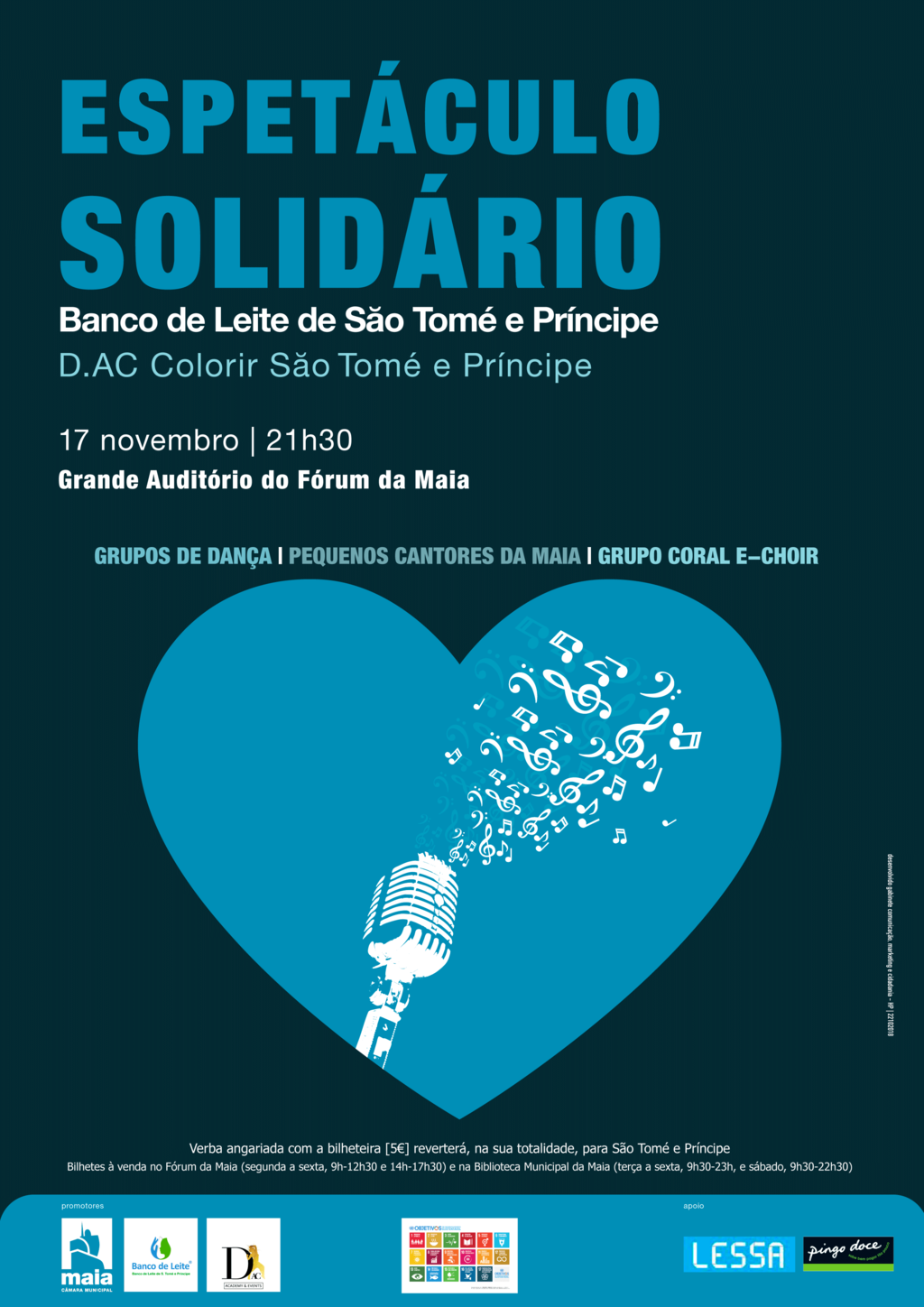 Espetáculo Solidário a favor de São Tomé e Príncipe