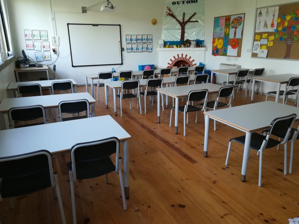 Aquisição de mobiliário para apetrechamento de espaços educativos nos jardins-de-infância e escol...