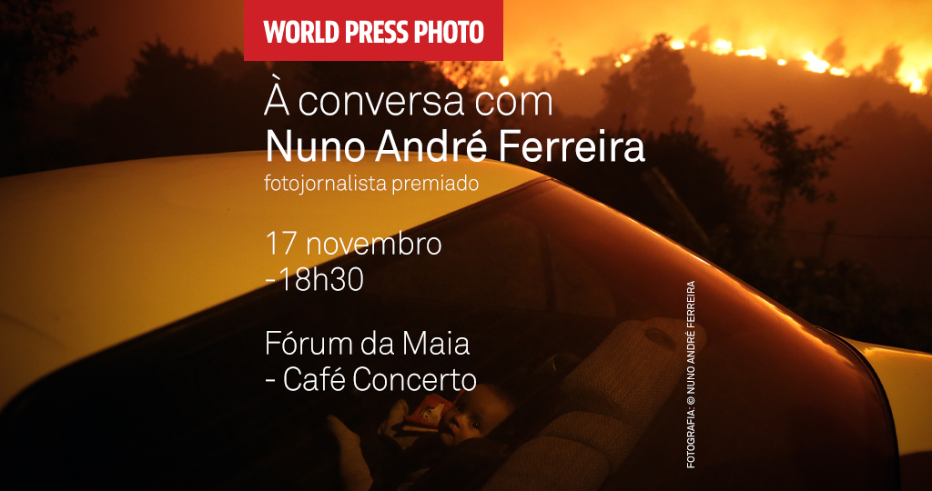 À conversa com Nuno André Ferreira Fotojornalista premiado da World Press Photo 2021 e Lançamento...