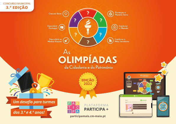 3.ª edição do Concurso Municipal "As Olimpíadas da Cidadania e do Património"