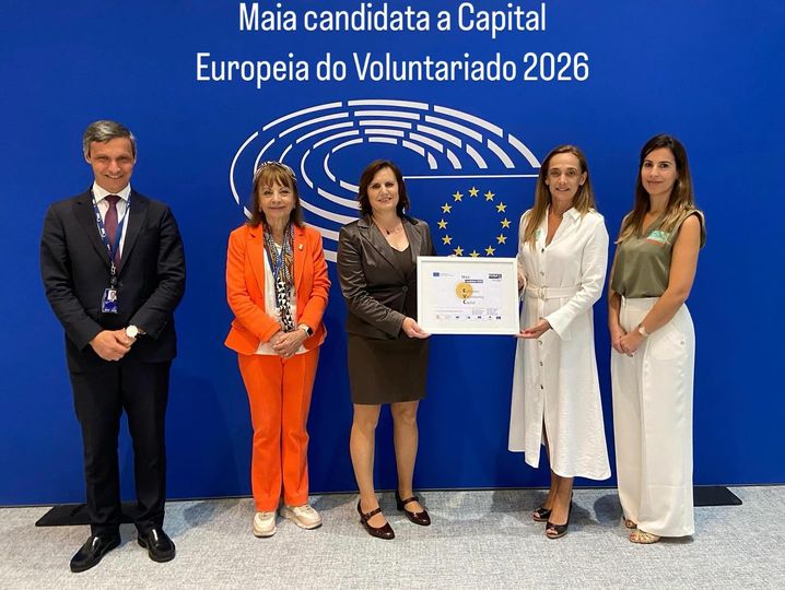 Maia é candidata a Capital Europeia do Voluntariado 2026