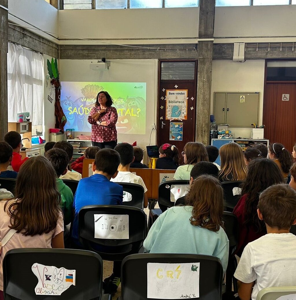 Dia Mundial da Saúde Mental no Centro Escolar do Corim