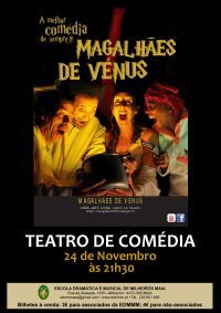Musical “ARCO IRIS” e Teatro de Comédia “MAGALHÃES DE VÉNUS” na Escola Dramática de Milheirós